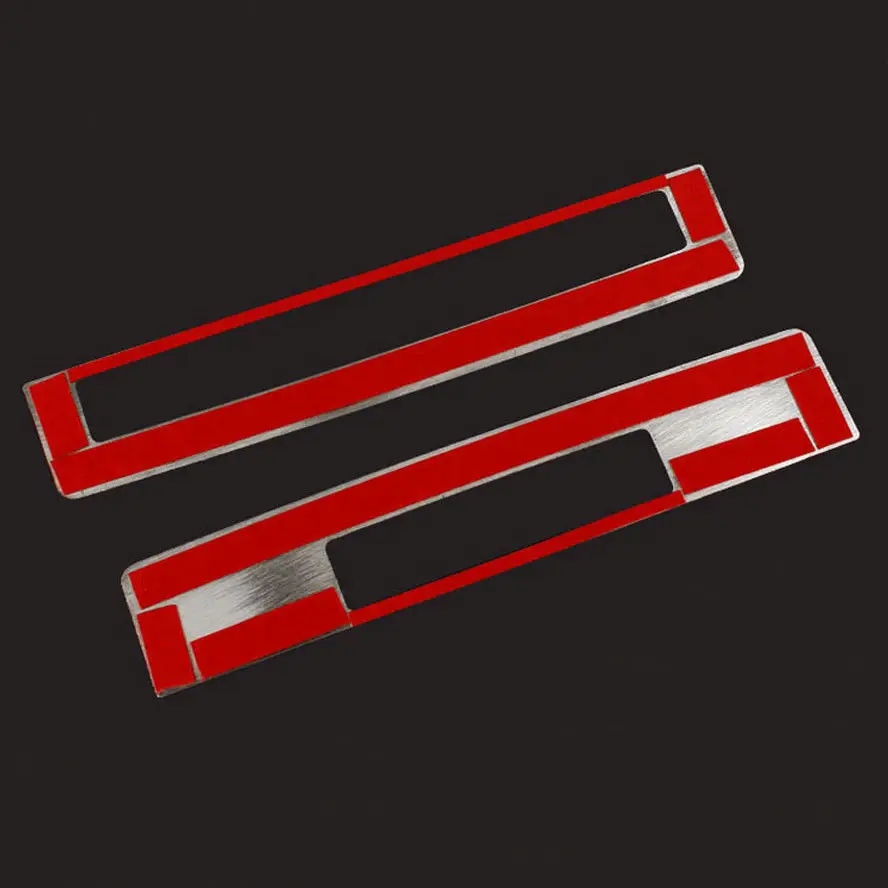 

BBQ@FUKA 2x Stainless Car Roof Front Rear Reading Light Lamp Frame Cover Trim Styling Sticker Fit For Cruze 2013-2015