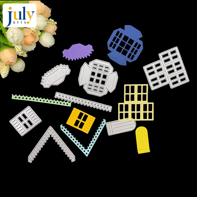 Металлические Вырубные штампы Julyarts House новинка 2019 трафареты для сделай сам