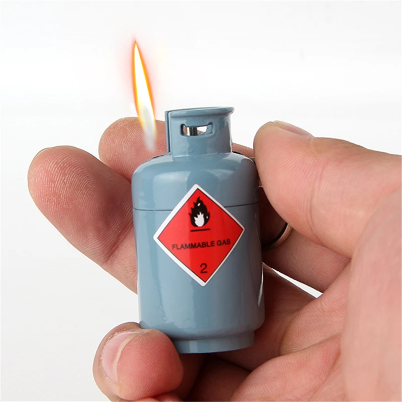Новый стиль аксессуары для сигарет портативная газовая зажигалка мини бутылка