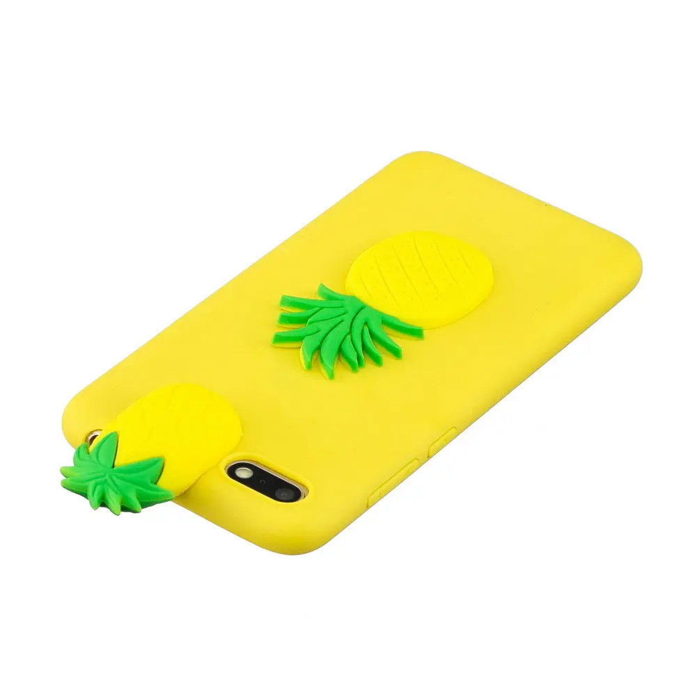 Силиконовый чехол для Huawei Y5 2018 мягкий из ТПУ с 3D рисунком единорога медведя