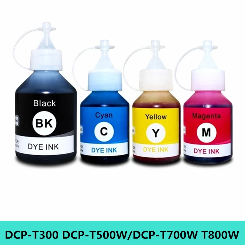 Чернила для принтера краска заправки набор чернил Brother DCP T300 T500W T700W T800W заправка