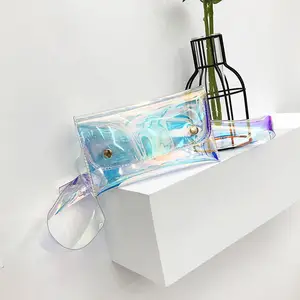 Прозрачные поясные сумки для женщин, лазерный пояс, ПВХ, поясная сумка, новинка 2019