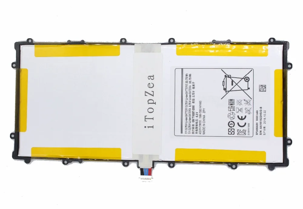 ITopZea 1x9000 мАч сменный аккумулятор SP3496A8H для Samsung Google Nexus 10 GT-P8110 P8110 HA32ARB Аккумулятор