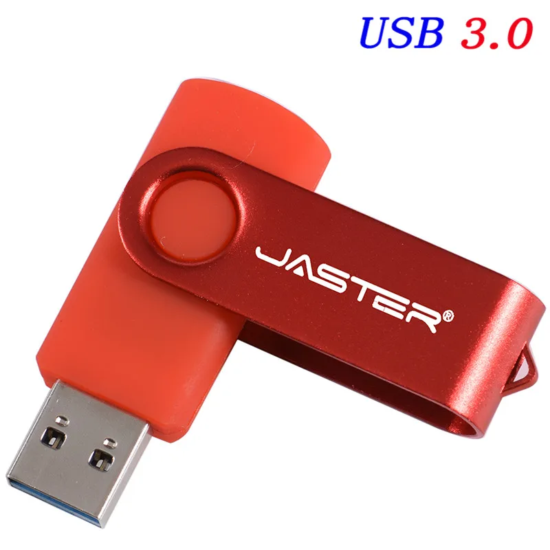 JASTER USB 3,0 логотип клиента Смартфон USB флеш-накопитель Micro USB флеш-накопитель смартфон 4 ГБ 8 ГБ 16 ГБ 32 ГБ - Цвет: Red