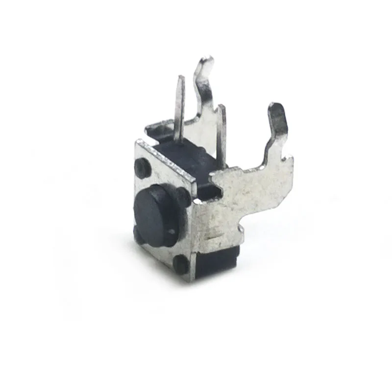 50 шт./лот 6*6*4 5 боковой кронштейн 4 PIN 12V 0.5A кнопочный переключатель тактильный такт