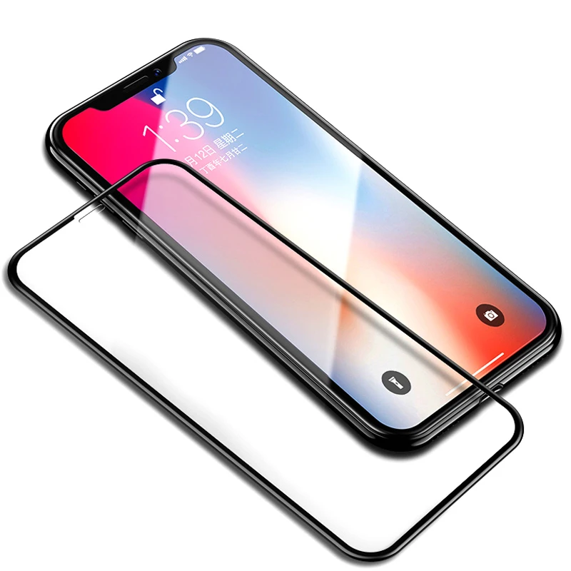 6D полное покрытие Защитное стекло для iPhone 7 iphone 6S X 8 Plus закаленное XR XS Max защита