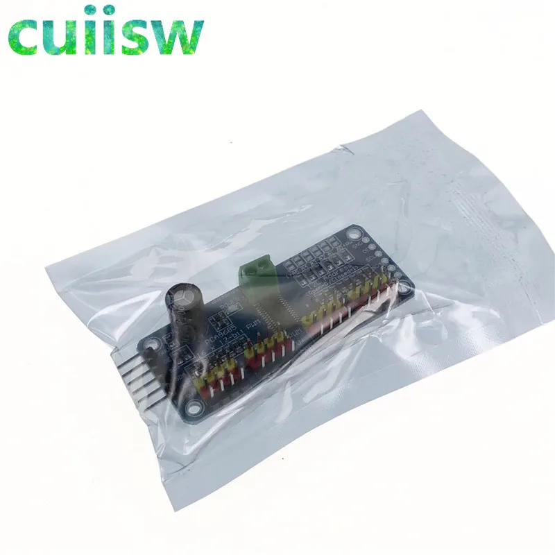 16 канальный 12 битный модуль PWM/Servo Driver I2C интерфейса PCA9685 для Arduino или Raspberry pi Shield