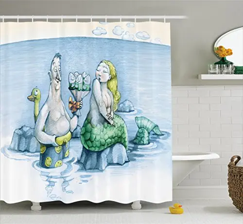 Spa Orchid Flowers Rocks Bamboo Asian Style Aromatherapy Massage Therapy Polyester Fabric Bathroom Shower Curtain | Дом и сад