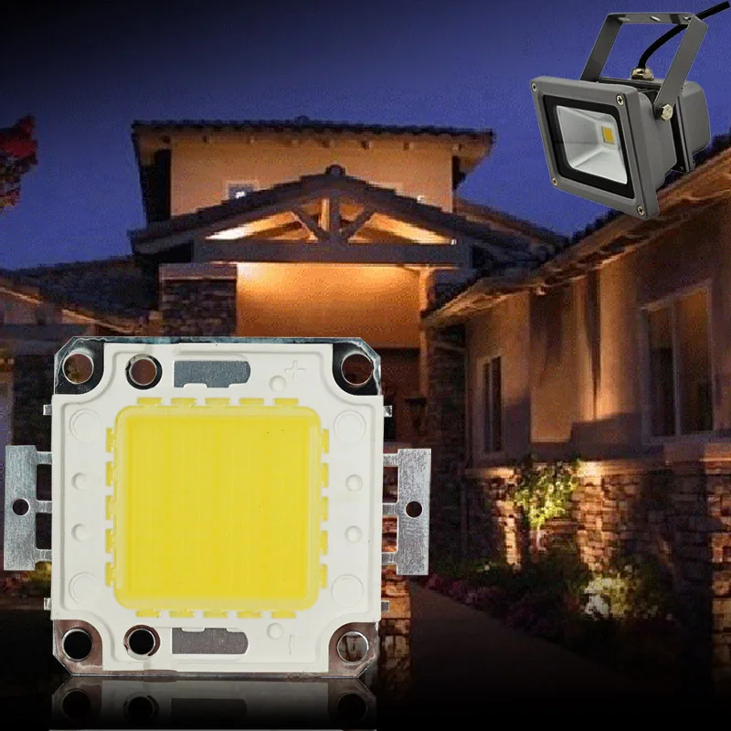 [MingBen] Высокая светодио дный яркость LED бусины чип 10W 20W 30W 50W 70 Вт 100 45*45 mil холодный