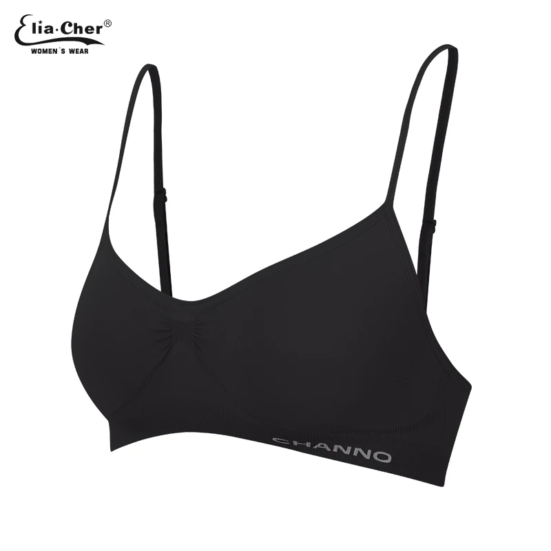 Новый большой стрейч бесшовные трикотажные бюстгальтер для девочек удобные