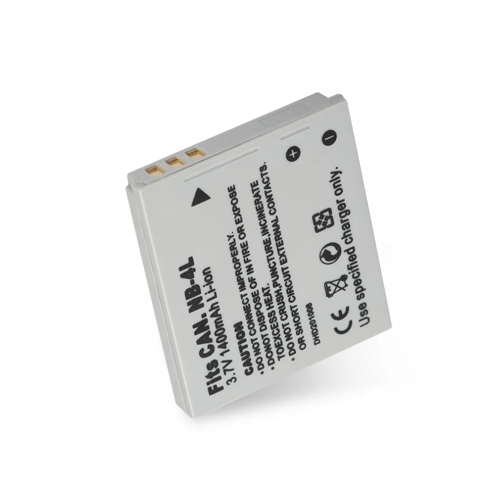 Dinto 2 шт. NB 4L NB4L 1400 мА/ч Камера Батарея + USB ЖК дисплей Дисплей Зарядное устройство