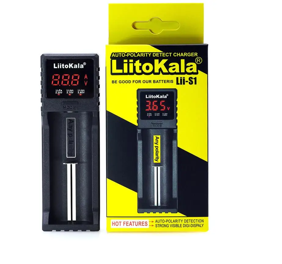 Зарядное устройство LiitoKala Lii-PD4 S1 для литиевых и никель-металлогидридных