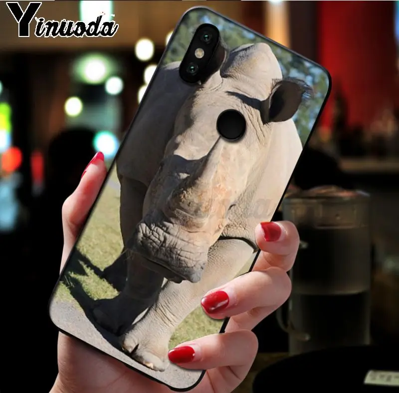 Чехол RHINOCEROS Hippo для телефона xiaomi mi 8 9 9t 10pro A1 A2 redmi 7 8a 9a note5 note7 note8pro 8t note9s 9pro чехол|Бамперы| |