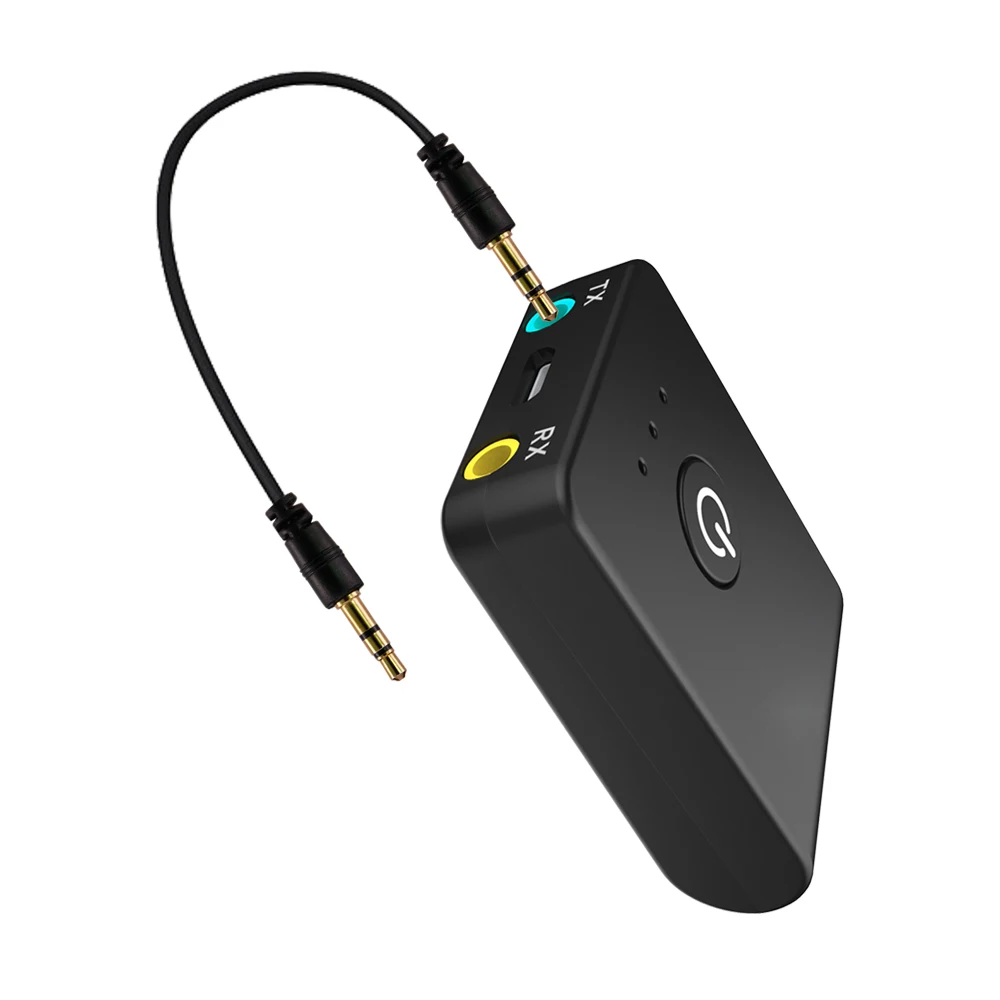 2019 Bluetooth 4 2 в 1 передатчик и приемник аудио адаптер Беспроводная Музыка AUX APTX 3 5 мм