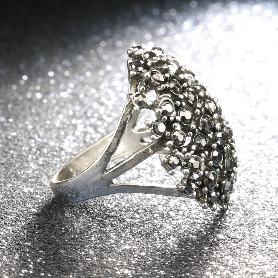 Ювелирных изделий Обручальные кольца bague argent S925 femme кольца винтажные кольца jz233 панк anel bagues tendances anello