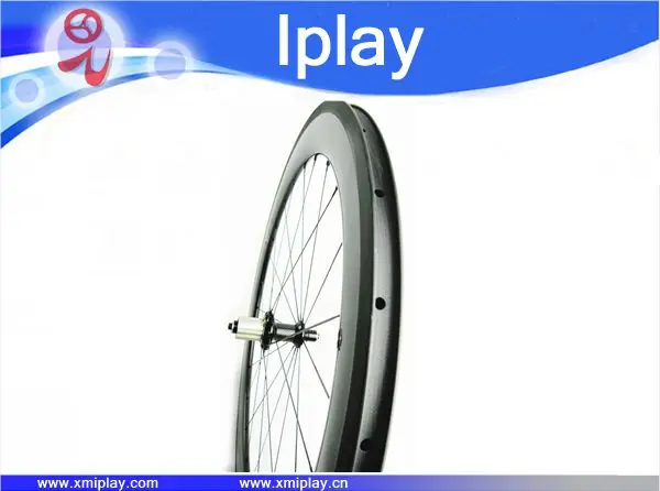 

Углеродная ступица IPLAY Powerway R36, ширина 25 мм, обод колеса 60 мм, глубина 700c, углеродные дорожные велосипедные колеса