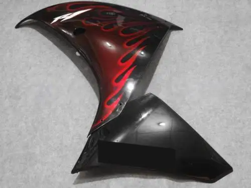Motorcycle Fairing kit for YAMAHA YZFR1 09 10 11 YZF R1 2009 2010 2011 YZF1000 ABS Red flames black Fairings set+7gifts YW10 | Автомобили
