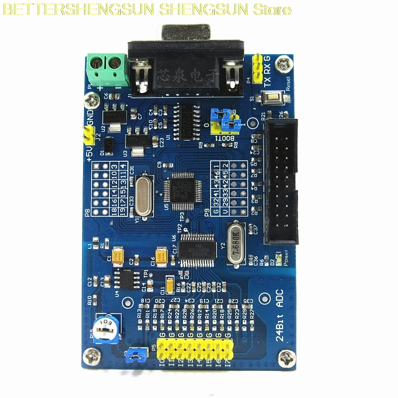 Высокоточный модуль сбора ADS1256 + STM32F103C8T6 промышленного управления доска для