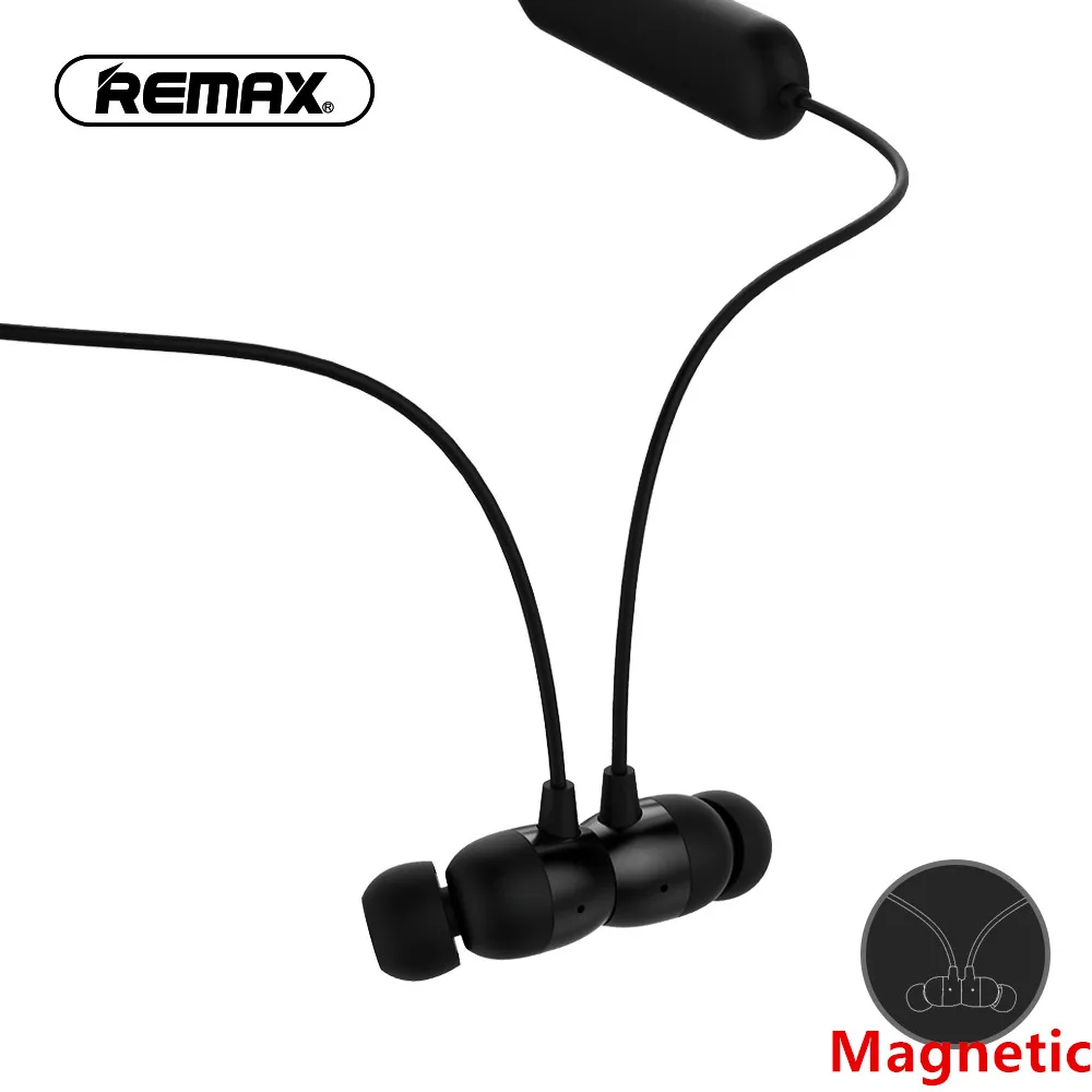 Беспроводные Bluetooth-наушники REMAX с шейным ремешком спортивные наушники-вкладыши