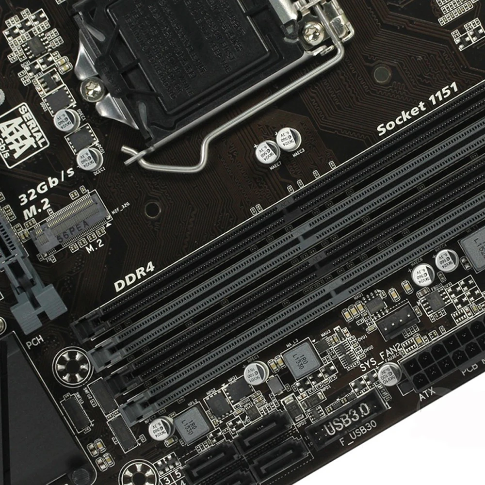 Gigabyte GA B150M D3H Intel B150 оригинальная настольная материнская плата LGA 1151 i7 i5 i3 DDR4 64G SATA3
