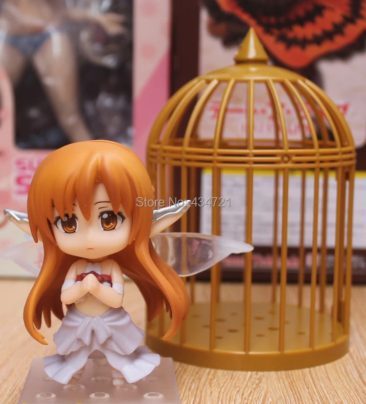 Горячая игра аниме меч искусство онлайн Асуна Титания версия эльф клетка 382 #