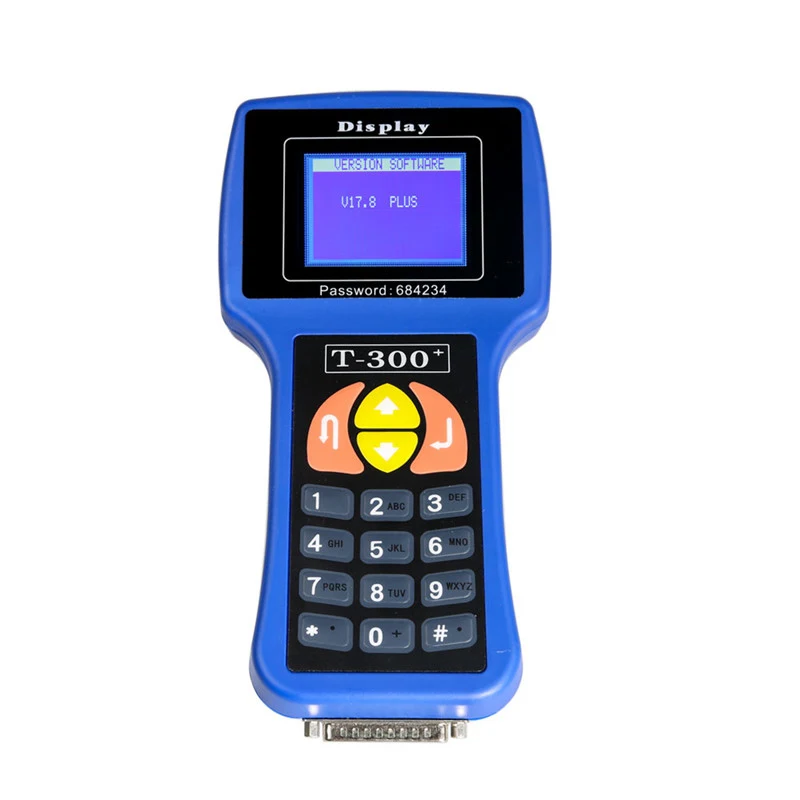 blue T300 Автомобильный ключ программист Т-код v17.8 OBDII OBD2 Мульти диагностический инструмент T300+ автоматический ключ программист для слесаря - Цвет: blue