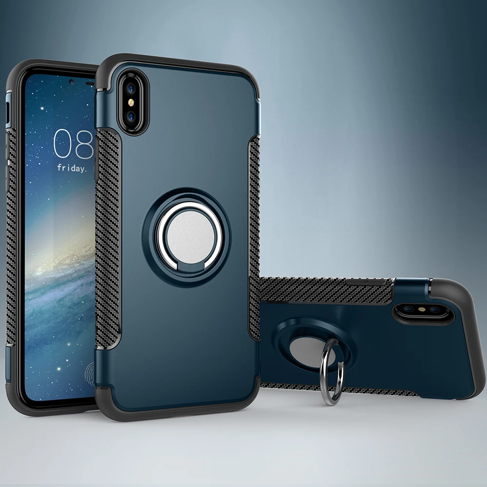 PORTEFEUILLE противоударный чехол-броня для iphone 6 7 8 плюс 5 x XR XS MAX Роскошный