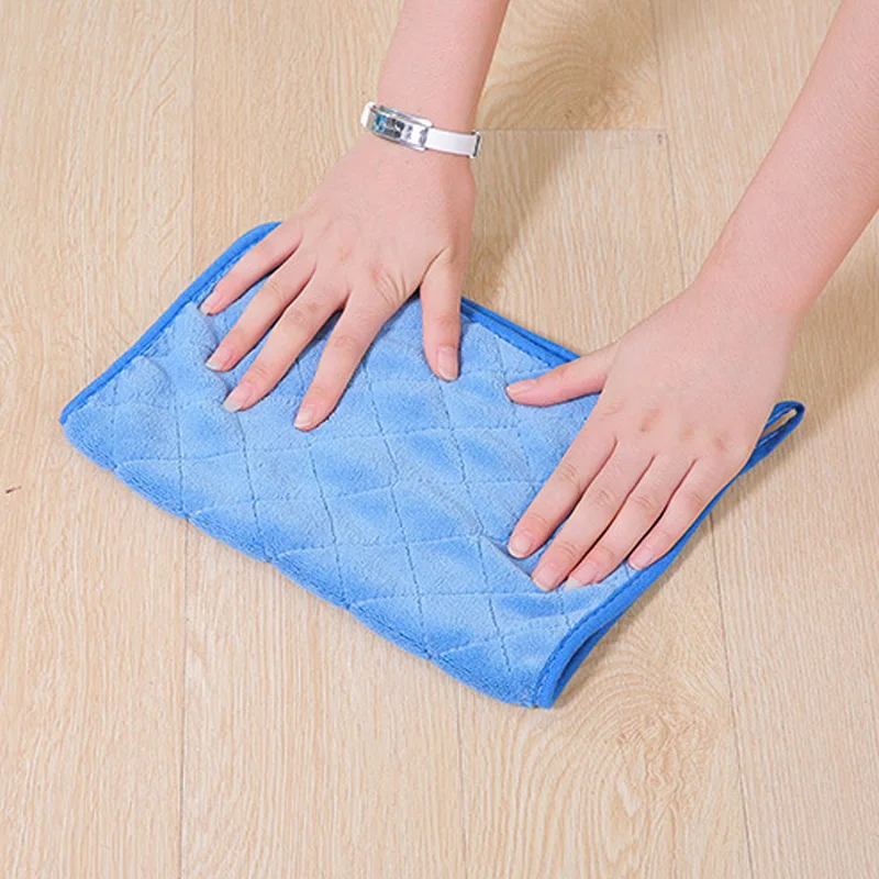 Разные цвета бытовой Кухня впитывающее полотенце толстые мягкие коралловые флис