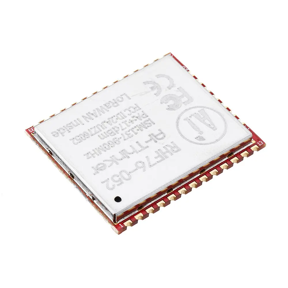 LEORY 433/470/868/915 МГц Беспроводной LoRa модуль RHF76-052 LoRaWAN узел модуль Встроенный STM32 низкая Мощность