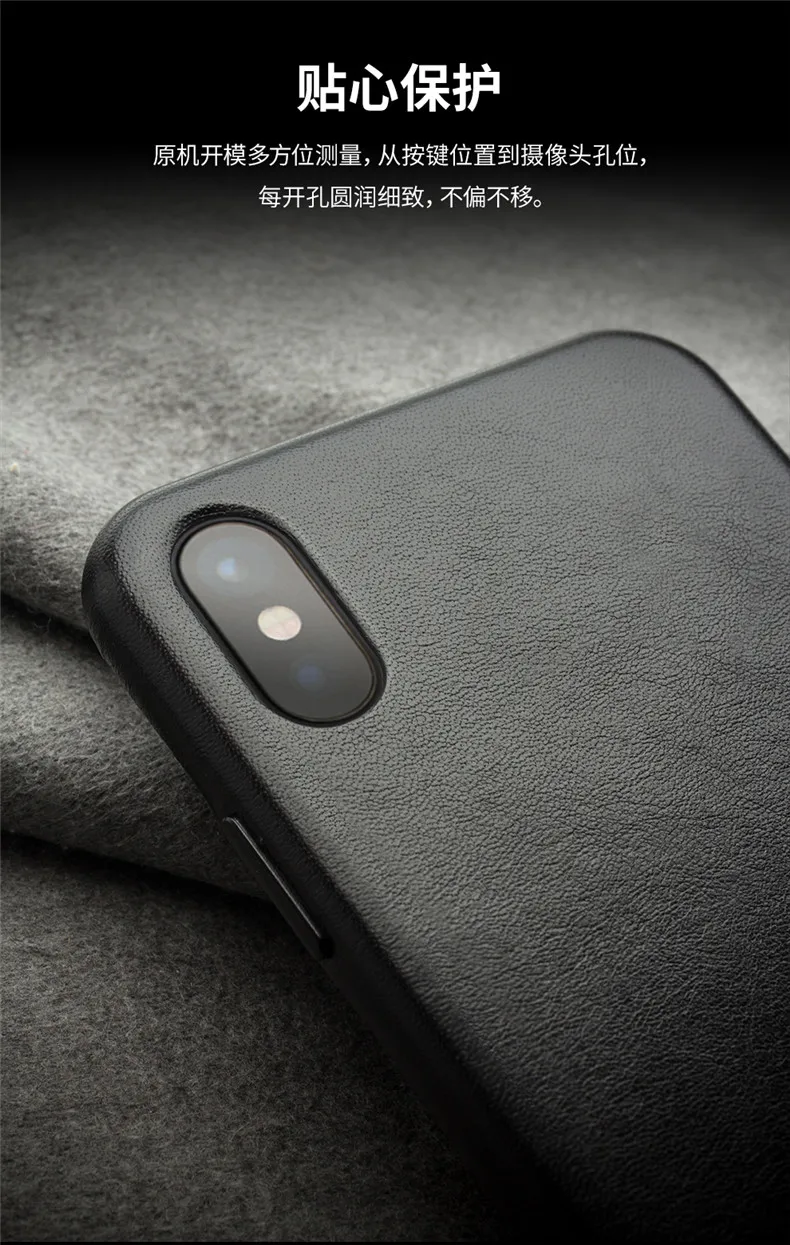Для iphone X XR XS MAX бренд QIALINO натуральная кожа кенгуру чехол из натуральной кожи винтажный Ретро Бизнес чехол для телефона