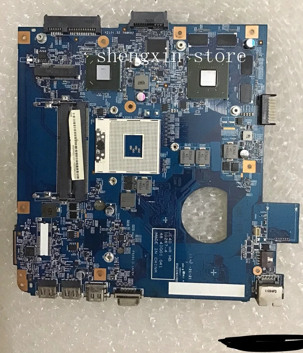Оригинальная материнская плата MBRHY01002 48.4IQ01.041 для ноутбука Acer Aspire 4750 4750G 4755G HM65 тест