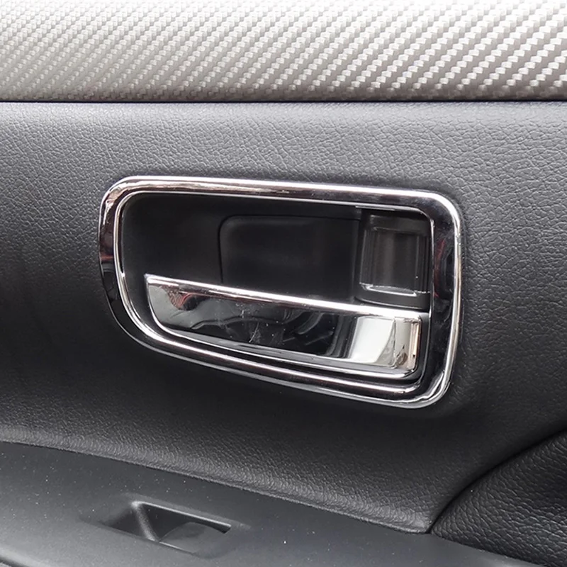 Для Mitsubishi Outlander 2014 2015 2016 2017 2018 2019 хромированная для внутренней дверной ручки Catch