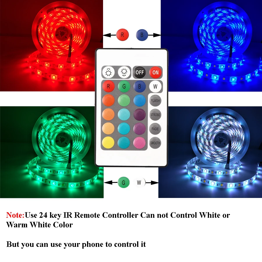 DC 5 28 В WI FI контроллер SMD 5050 RGBW RGBWW Светодиодные ленты свет смартфон и режим таймера