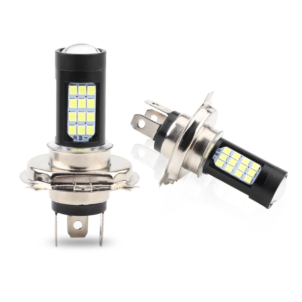

2PCS Car LED H4 Fog Lights White 100W Bulbs 42 SMD Car Headlights DC12V Lamp