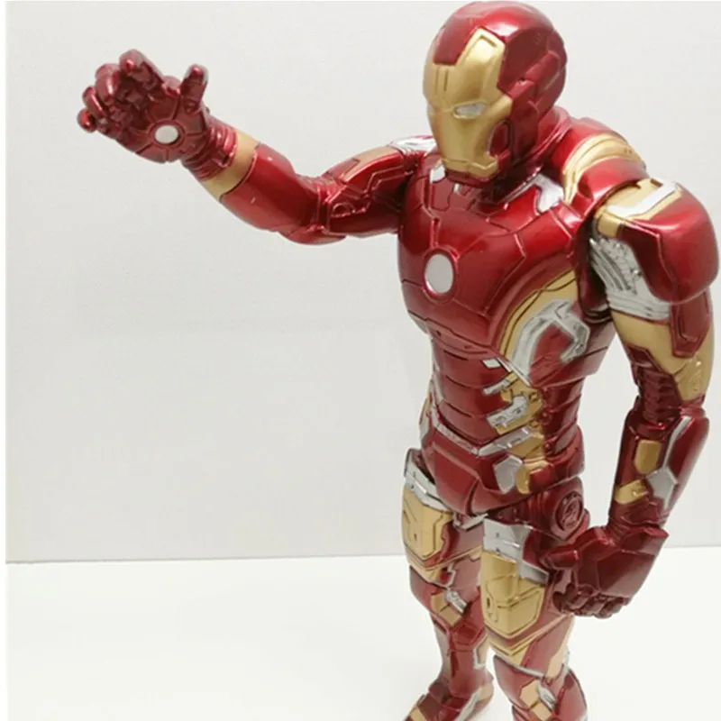 33 см Мстители: Бесконечная война супергерой Железный человек MK42 Tony Stark ПВХ