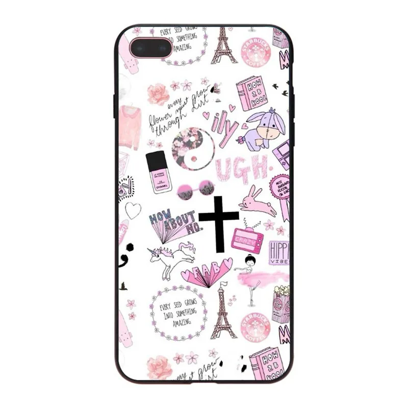 MaiYaCa Girly Pastel Witch Goth дизайнерский высококачественный чехол для телефона iPhone 8 7 6 6S Plus