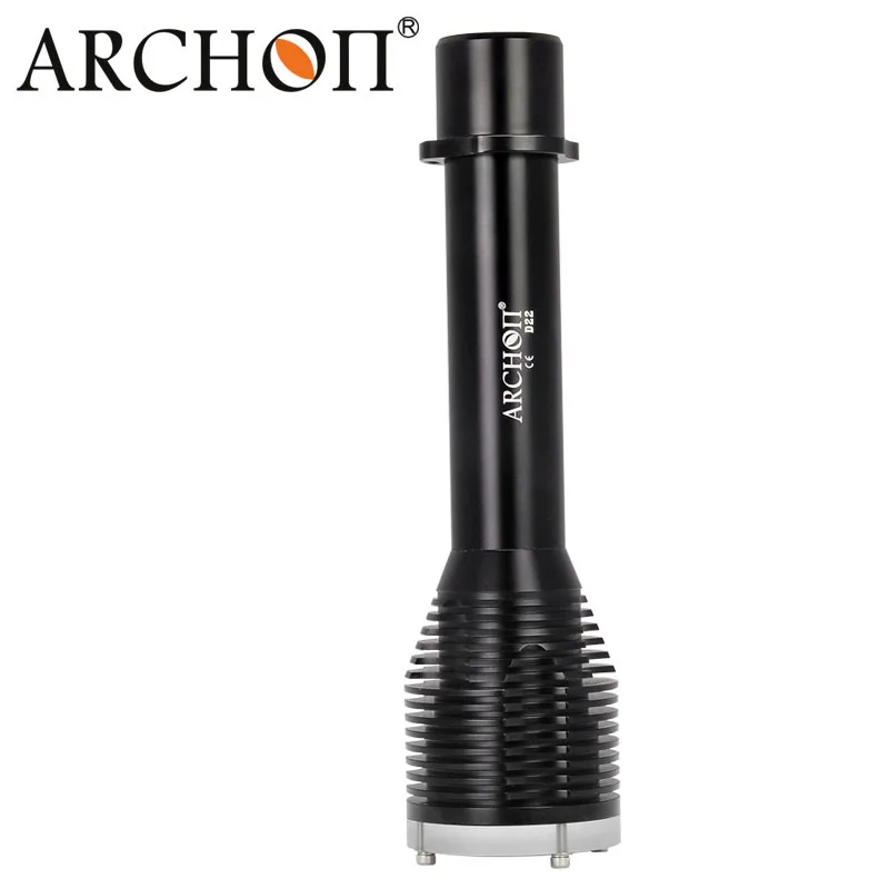 Фонарик ARCHON D22 T6 светодиодный водонепроницаемый для ныряния 100 метров|torch led light|t6