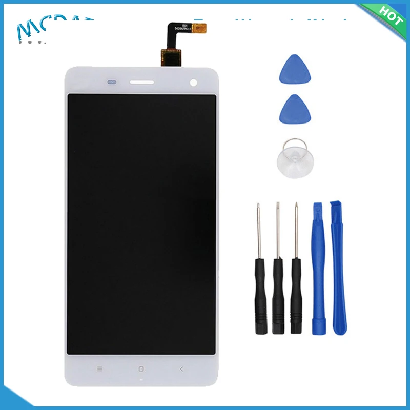 ЖК дисплей для xiaomi mi 4 m4 mi4 сенсорный экран дигитайзер Запасные части черный белый