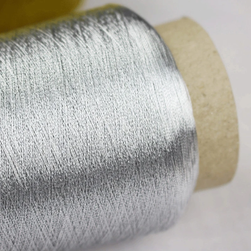 1Pc 3600 Meters length Gold silver line computer cross-stitch embroidery thread/line/textile metallic yarn woven | Дом и сад
