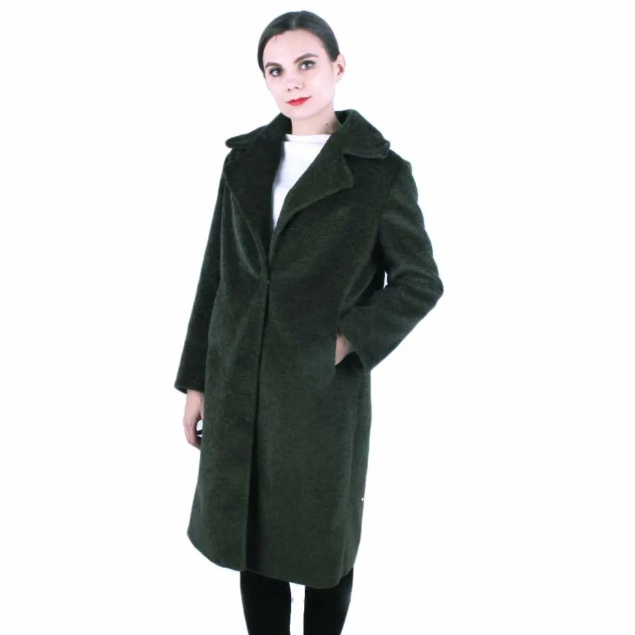Linhaoshengyue  Fashion Women Sheep's Cashmere Coat Spring Coat