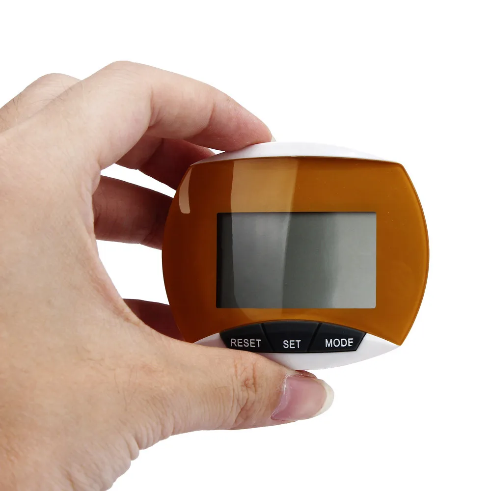 Высокое качество шагомер для ходьбы калорий водонепроницаемый ЖК-дисплей