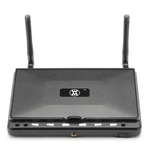 Skyzone HD02 40CH 5 8G 7 дюймов 1024x600 HD FPV монитор высокой четкости компьютерных мониторов