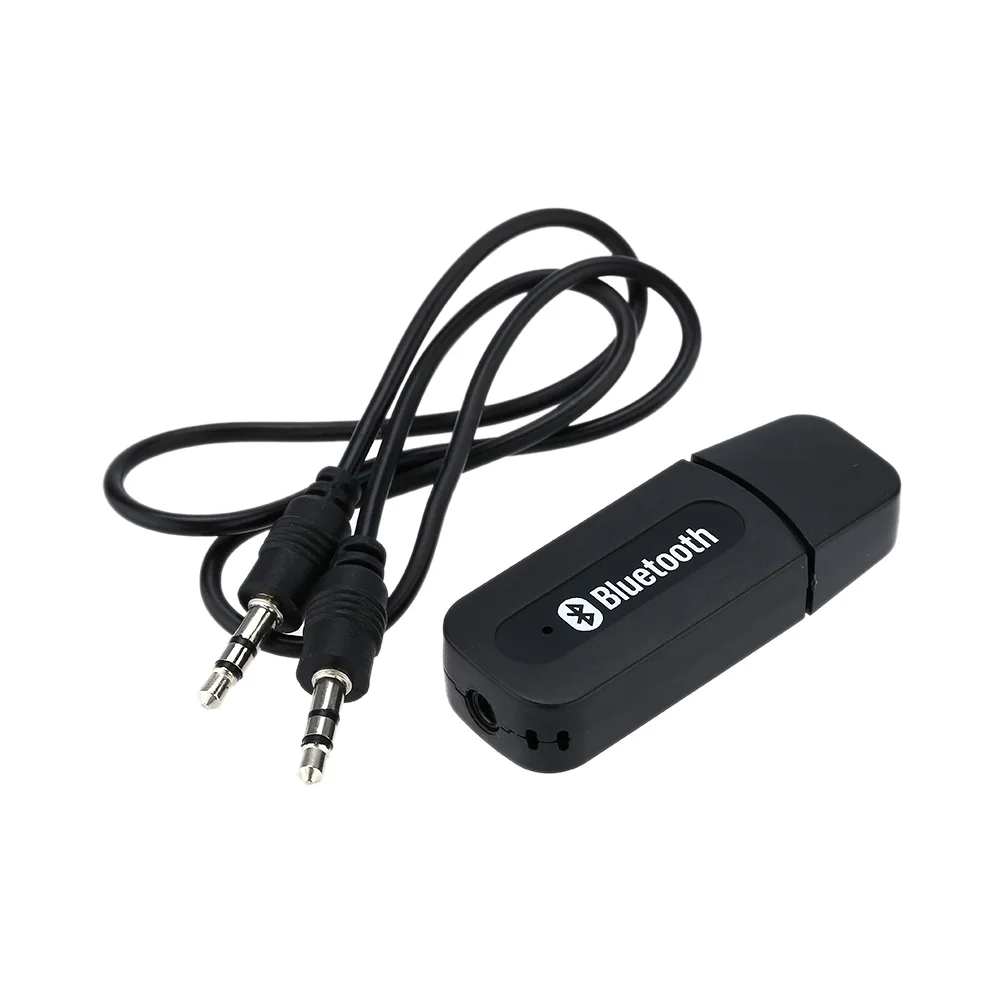Универсальный мини USB беспроводной BT аудио приемник Hands free 3 5 мм AUX музыкальный