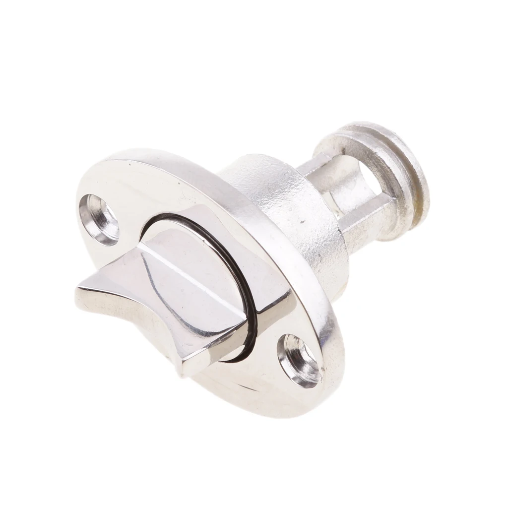 

Boat Stainless Steel Oval Garboard Drain Plug Fits 1" Hole For Marine