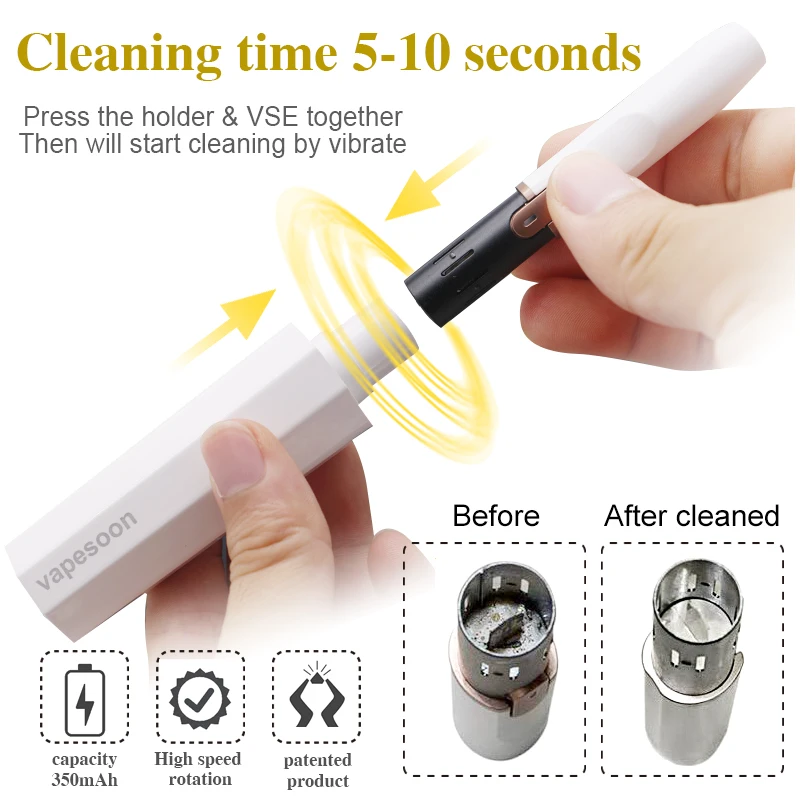 Оригинальный 331332 VSE vape Электрический Очиститель Автоматический магнитный