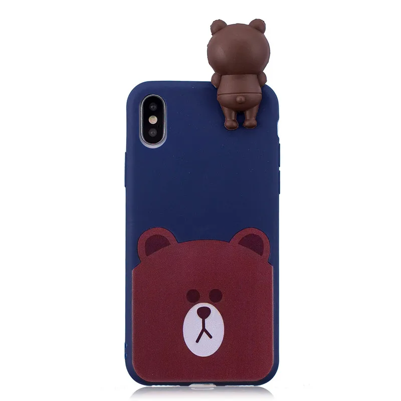 J Мягкий ТПУ чехол для телефона для Coque Xiaomi Red Note 5 6 Red 6A 7 GO Note 7 6 Pro Чехол панда Единорог сова мультфильм кукла игрушки Etui Funda - Цвет: J