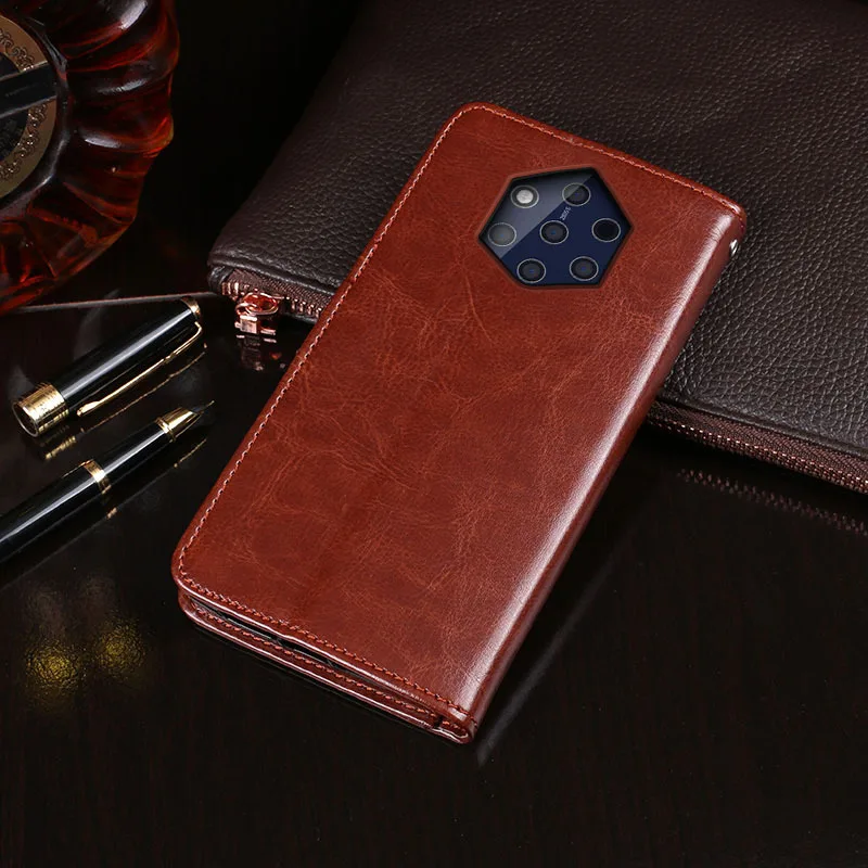 Новый чехол-кошелек в стиле книги для Nokia 9 PureView TA-1082 флип-чехол из искусственной