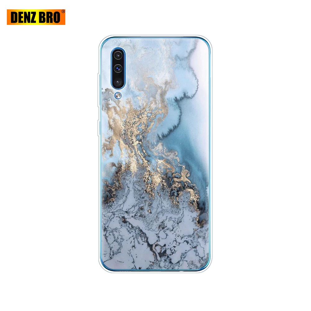 Для samsung Galaxy A50 силиконовый чехол ТПУ Прозрачная задняя крышка телефона для samsung A50 A505 A505F SM-A505F мягкий чехол 6,4 coque - Цвет: 61899
