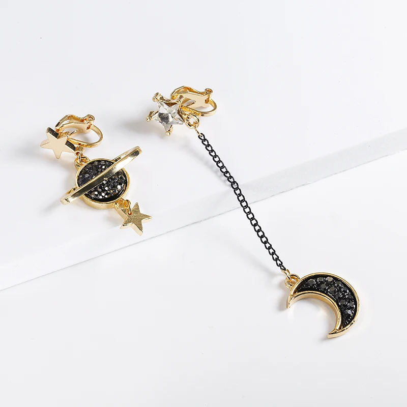 Серьги клипсы 2019 новые корейские и японские креативные милые для женщин в виде