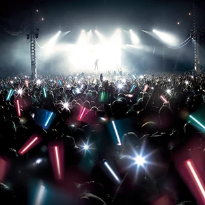 Модный светодиодный фонарик вечерние Мерцающая палочка портативные Пальчиковый